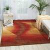 Nourison Radiant Arts Red 23 X 40 Area Rug  805-102932 Thumb 3