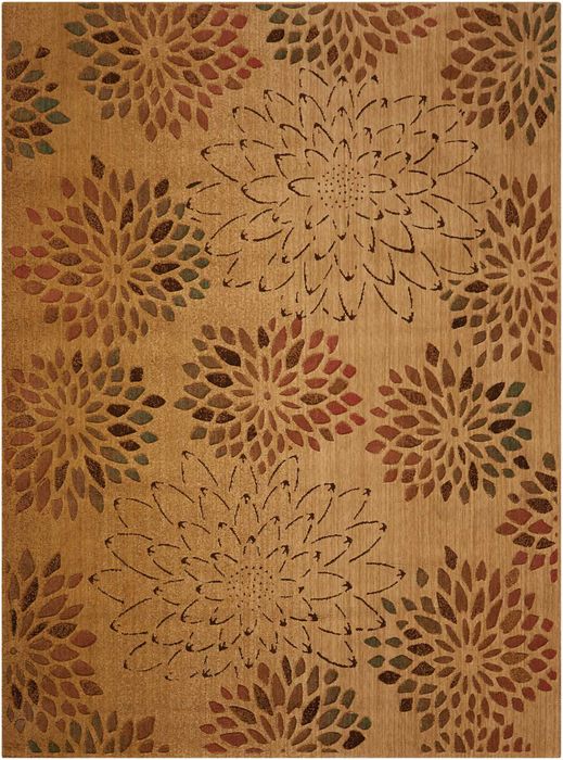 Nourison RADIANT IMPRESSION Beige 96 X 136 Area Rug 99446593146 805-102941 Image 0
