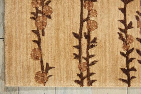 Nourison Radiant Impression Beige 20 X 30 Area Rug 805-102947 Image 1