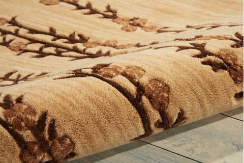 Nourison Radiant Impression Beige 79 X 1010 Area Rug 805-102952 Image 2