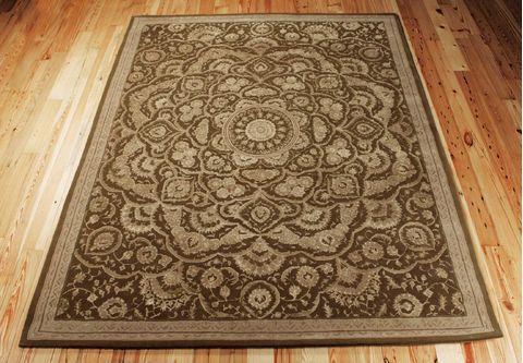 Nourison REGAL Brown 99 X 139 Area Rug 99446052483 805-102980 Image 2