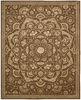 nourison_regal_collection_wool_brown_area_rug_102980