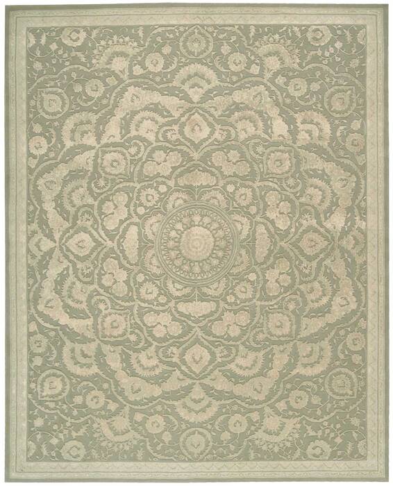 Nourison Regal Green 39 X 59 Area Rug 805-102982 Image 0
