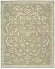 nourison_regal_collection_wool_green_area_rug_102982