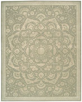 Nourison REGAL Green 9'9" X 13'9" Area Rug 99446052568 805-102986