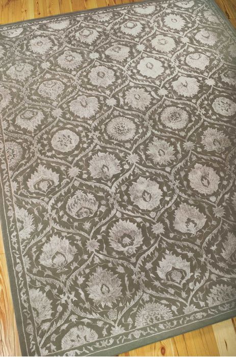 Nourison REGAL Grey 79 X 99 Area Rug 99446055439 805-103001 Image 2