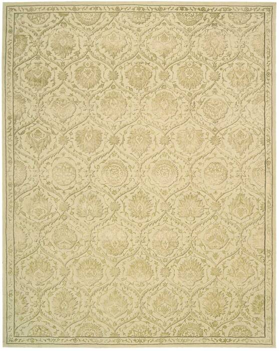 Nourison Regal Beige 79 X 99 Area Rug 805-103007 Image 0