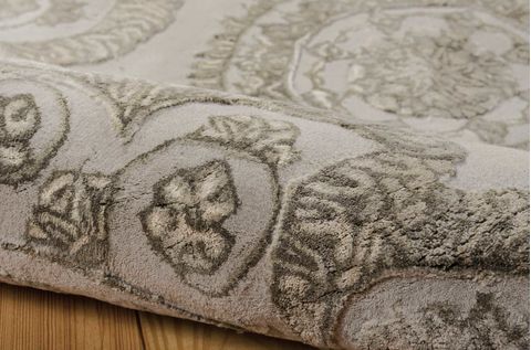 Nourison REGAL Grey 79 X 99 Area Rug 99446098979 805-103025 Image 4