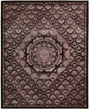 Nourison Regal Brown 3'9" X 5'9" Area Rug  805-103035