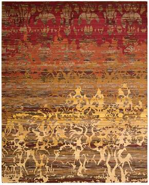 Nourison Rhapsody Multicolor 5'6" X 8'0" Area Rug  805-103045