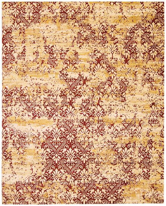 Nourison Rhapsody Yellow 56 X 80 Area Rug 805-103061 Image 3