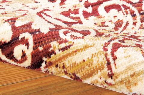 Nourison Rhapsody Yellow 79 X 99 Area Rug 805-103062 Image 2