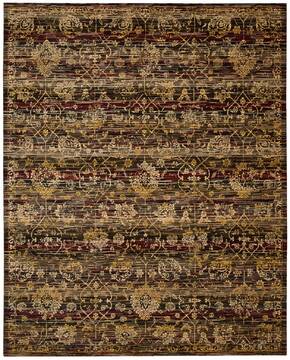 Nourison Rhapsody Yellow 5'6" X 8'0" Area Rug  805-103073