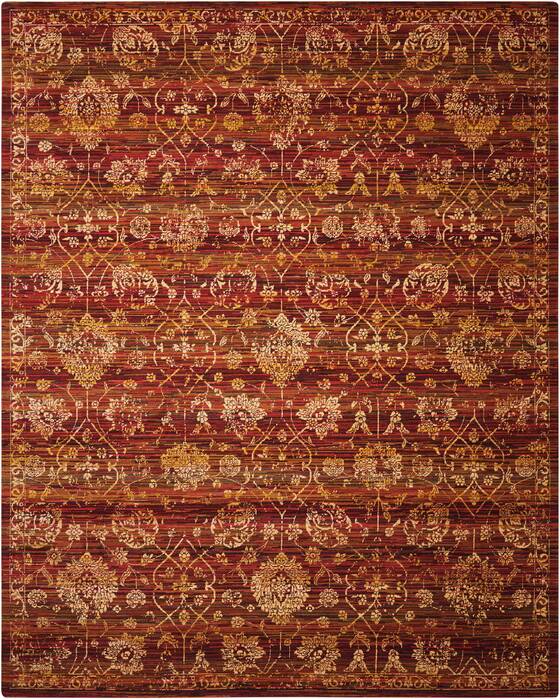 Nourison Rhapsody Yellow 79 X 99 Area Rug 805-103078 Image 0