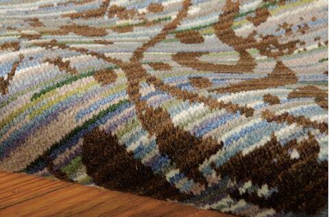 Nourison Rhapsody Blue 99 X 130 Area Rug 805-103088 Image 2