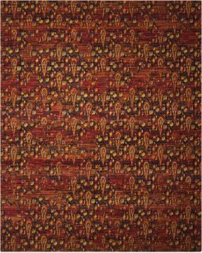 Nourison Rhapsody Red 5'6" X 8'0" Area Rug  805-103105