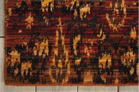 Nourison Rhapsody Red 99 X 130 Area Rug 805-103108 Image 1