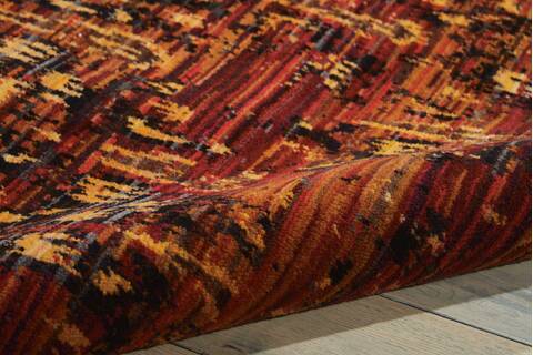 Nourison Rhapsody Red 99 X 130 Area Rug 805-103108 Image 2