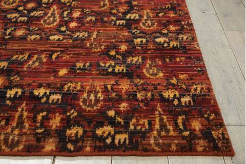 Nourison Rhapsody Red 99 X 130 Area Rug 805-103108 Image 4