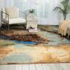 Nourison Rhapsody Blue 79 X 99 Area Rug 805-103118 Thumb 3