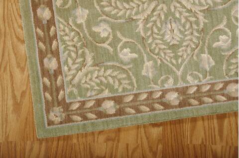Nourison Riviera Green 53 X 75 Area Rug 805-103130 Image 1