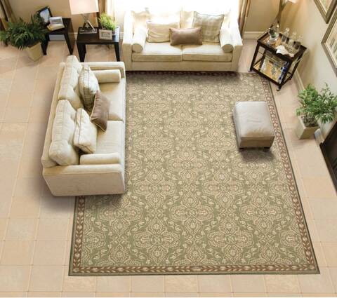 Nourison Riviera Green 53 X 75 Area Rug 805-103130 Image 2