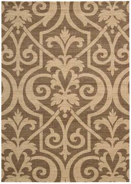Nourison Riviera Beige Rectangle 4x6 ft Wool Carpet 103159