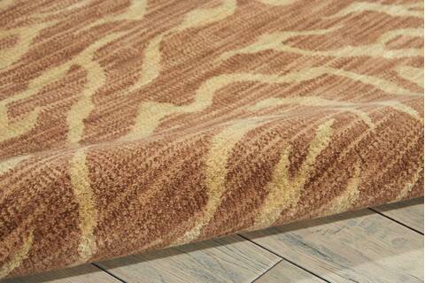 Nourison Riviera Brown 79 X 1010 Area Rug 805-103173 Image 2