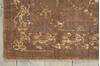 Nourison Silk Elements Brown 23 X 30 Area Rug 805-103259 Thumb 1