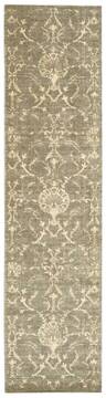 Nourison Silk Elements Green Runner 2'5" X 10'0" Area Rug  805-103267