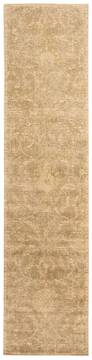 Nourison Silk Elements Beige Runner 2'5" X 10'0" Area Rug  805-103274