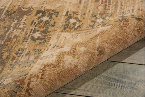 Nourison Silk Elements Beige 79 X 99 Area Rug 805-103283 Image 2