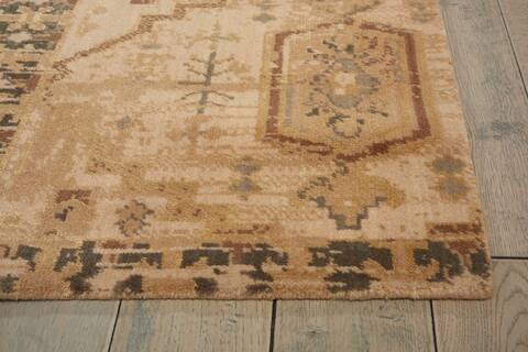 Nourison Silk Elements Beige 79 X 99 Area Rug 805-103283 Image 4