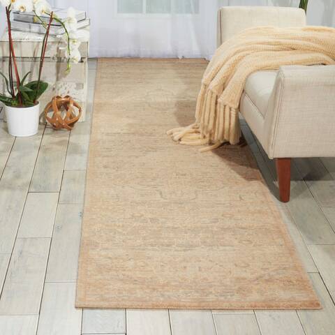 Nourison Silk Elements Beige 23 X 30 Area Rug 805-103287 Image 3