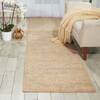 Nourison Silk Elements Beige 23 X 30 Area Rug  805-103287 Thumb 3