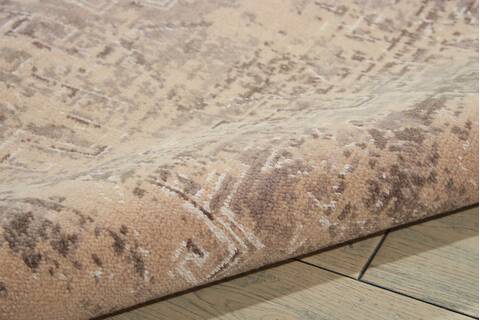 Nourison Silk Elements Beige 79 X 99 Area Rug 805-103296 Image 2
