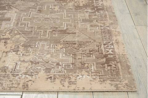 Nourison Silk Elements Beige 79 X 99 Area Rug 805-103296 Image 4