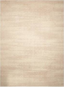 Nourison Silk Elements White 12'0" X 15'0" Area Rug  805-103306