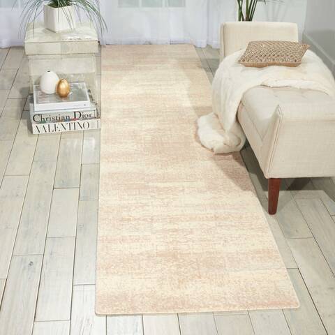 Nourison Silk Elements White 23 X 30 Area Rug 805-103307 Image 3