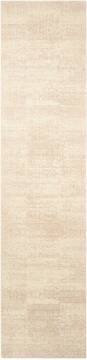 Nourison Silk Elements White Runner 2'5" X 10'0" Area Rug  805-103308