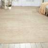 Nourison Silk Elements White 79 X 99 Area Rug 805-103310 Thumb 3