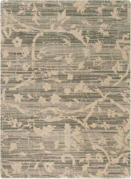 Nourison Silk Elements Beige Rectangle 2x3 ft Wool Carpet 103314