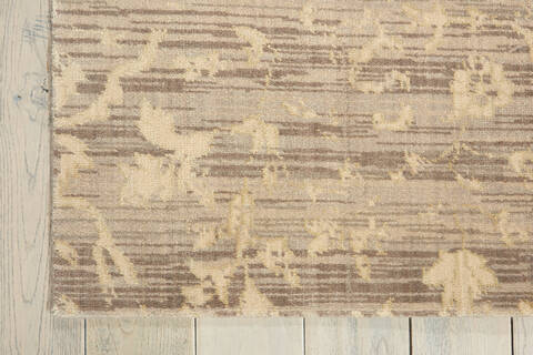 Nourison Silk Elements Beige Runner 25 X 100 Area Rug 805-103315 Image 1