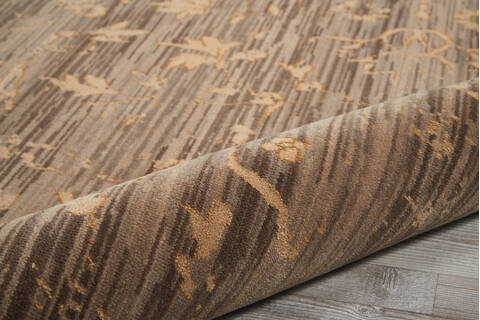 Nourison Silk Elements Beige 86 X 116 Area Rug 805-103318 Image 2