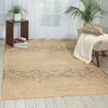 Nourison Silk Elements Beige 120 X 150 Area Rug  805-103320 Thumb 3