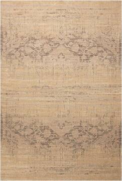 Nourison Silk Elements Beige Rectangle 12x15 ft Wool Carpet 103320