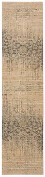 Nourison Silk Elements Beige Runner 2'5" X 10'0" Area Rug  805-103322