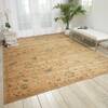 Nourison Silk Elements Beige 79 X 99 Area Rug  805-103330 Thumb 3