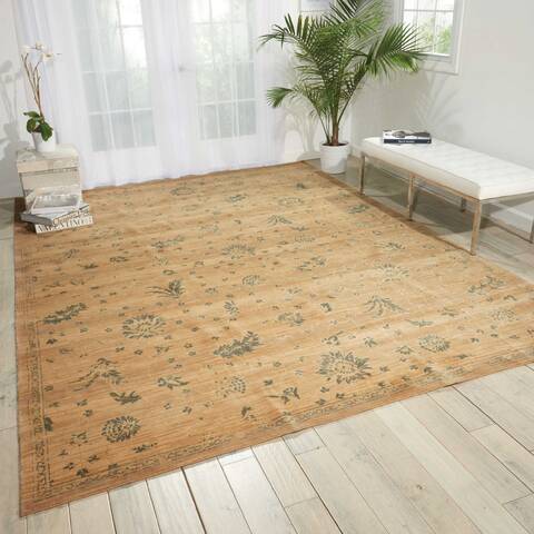 Nourison Silk Elements Beige 86 X 116 Area Rug 805-103331 Image 3