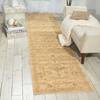 Nourison Silk Elements Beige Runner 25 X 100 Area Rug  805-103334 Thumb 3